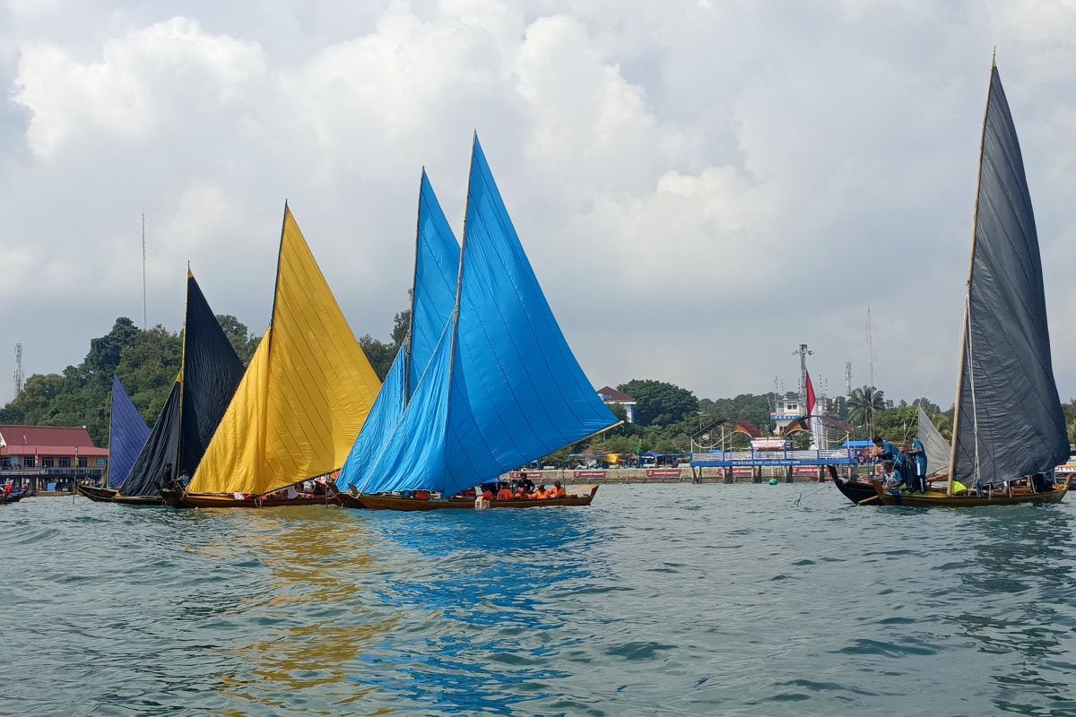 Sejarah Panjang Lomba Sampan Layar di Belakangpadang